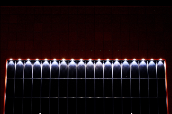 © Storefront lights Sachsendamm Berlin 2009 by Fritsch